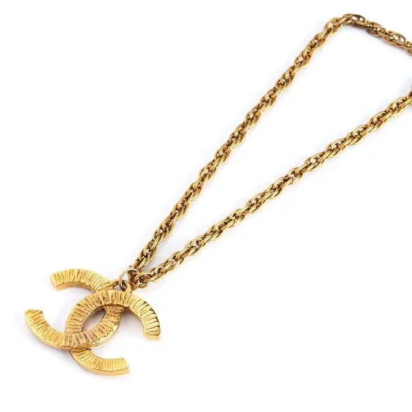 Authentic CHANEL Necklace, Vintage Chanel Necklace, Chanel CC Necklace - Picture 7 of 10
